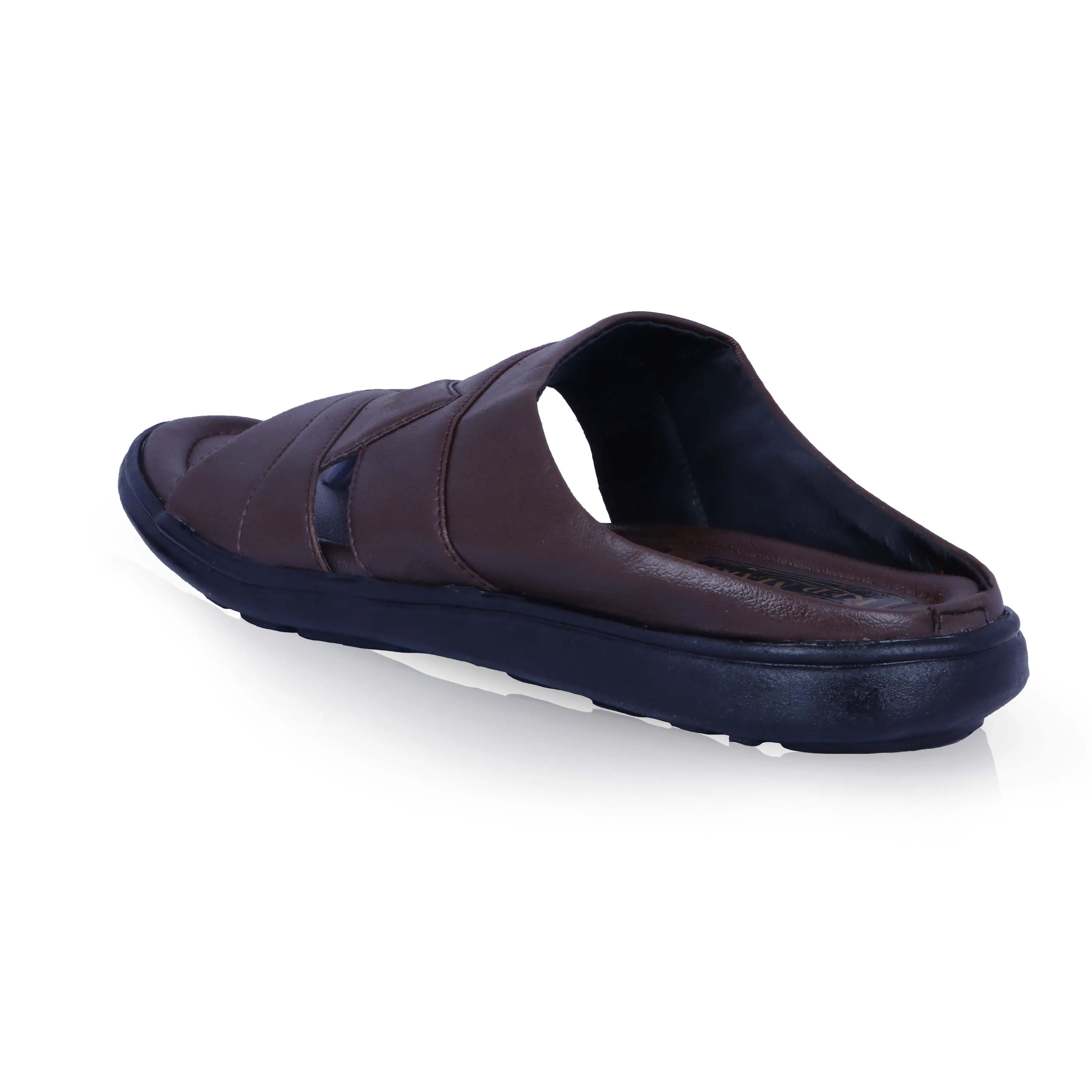 Long Bay Slippers Gents Chappal - 2.5 x 3.5 Inches | Leather Chappal/ Gents Sandal for Men