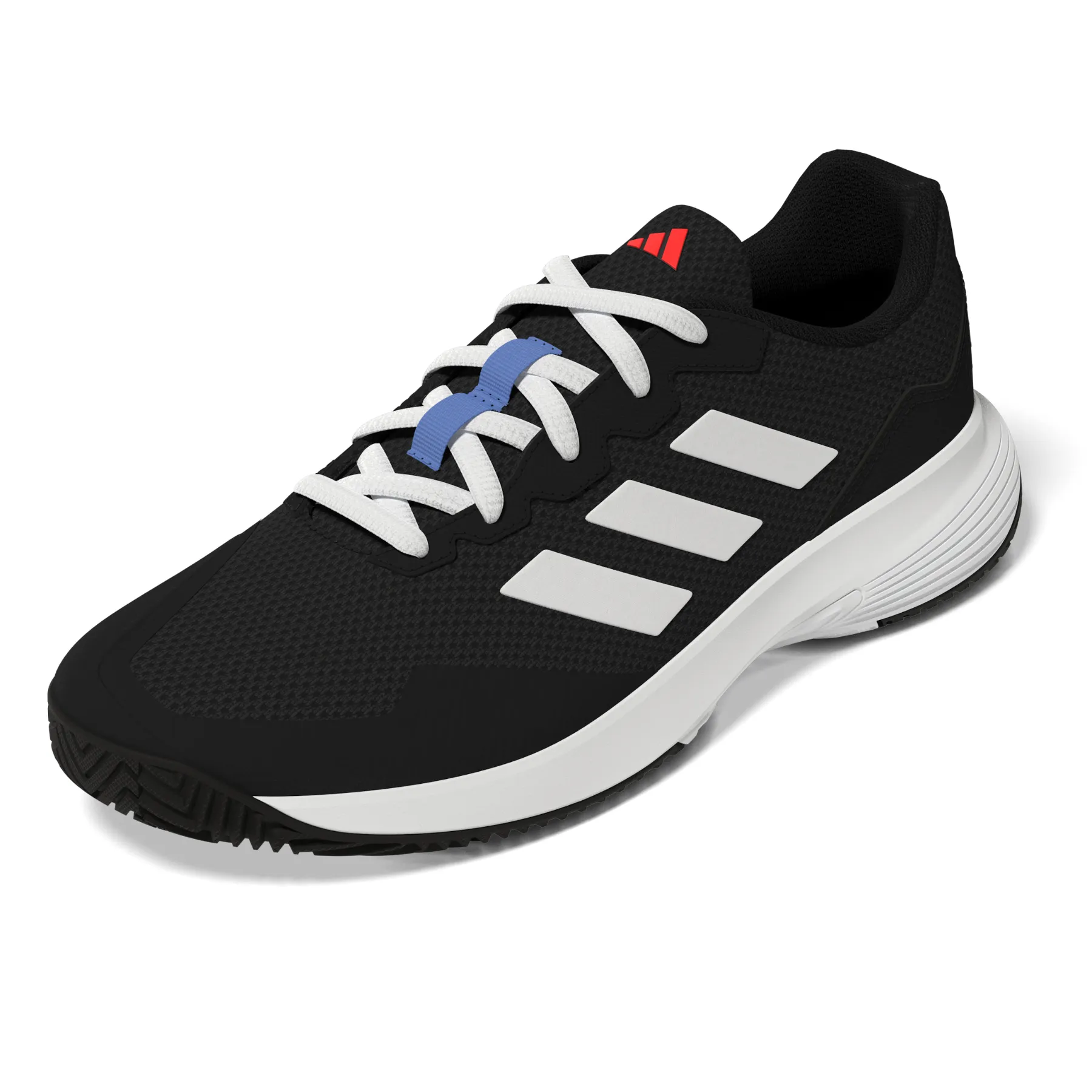 Adidas Canada Soccer Shoes Adidas Performance Game Court 2.0 Men Tennis Shoes - Core Black/Ftw White/Solar Red