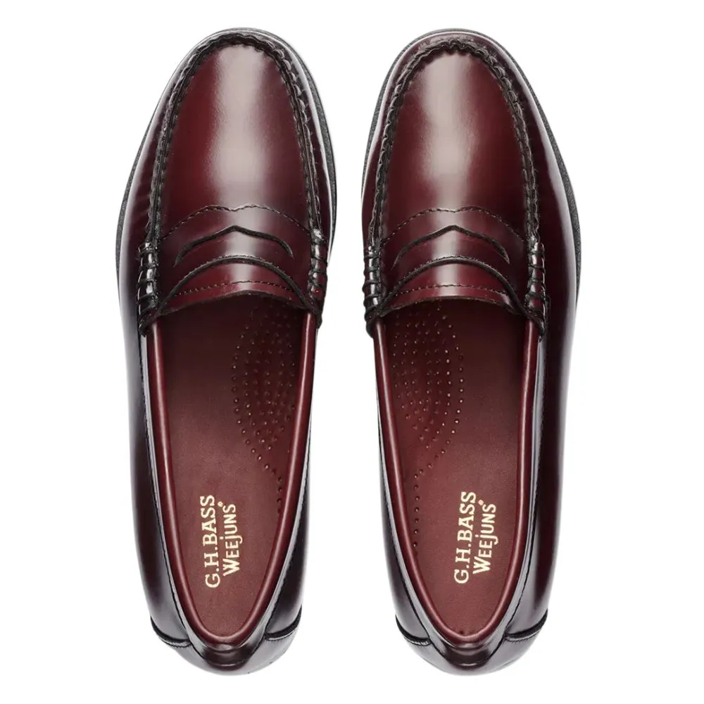 Loafers And Shorts G.H. Bass Women's Whitney Weejuns Loafer in Wine