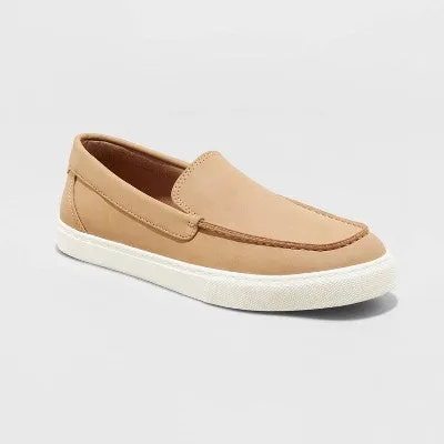 Slip-on Platform Goodfellow & Co Men's Dress Slip-On Loafers Suede 100% Cotton Shoes