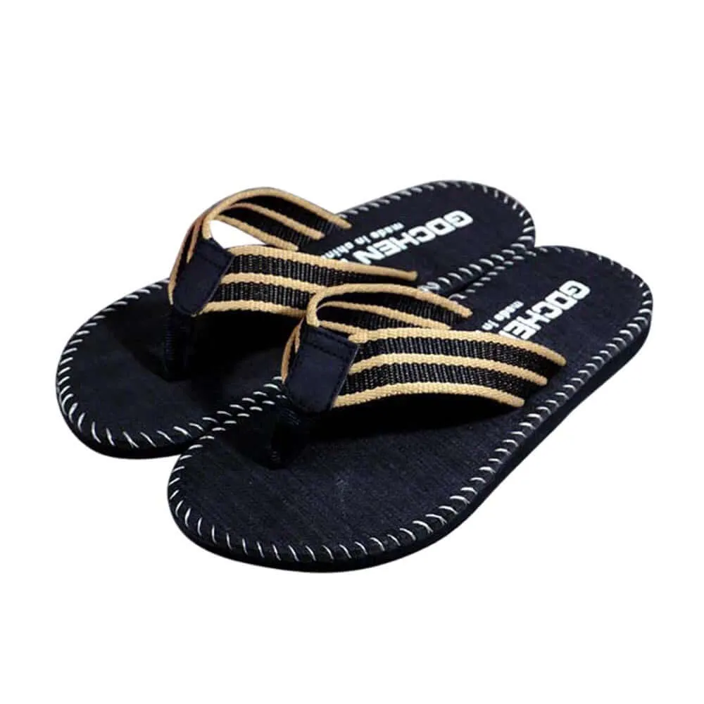 Men Adult Solid Summer Outside Flip Flops Slippers Faux Fur Slippers