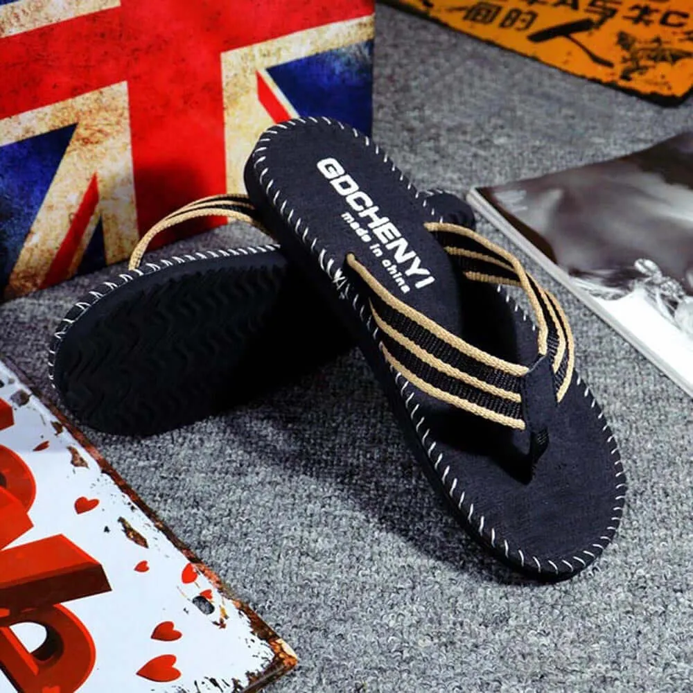 Wedding Ballet Slippers Men Adult Solid Summer Outside Flip Flops Slippers