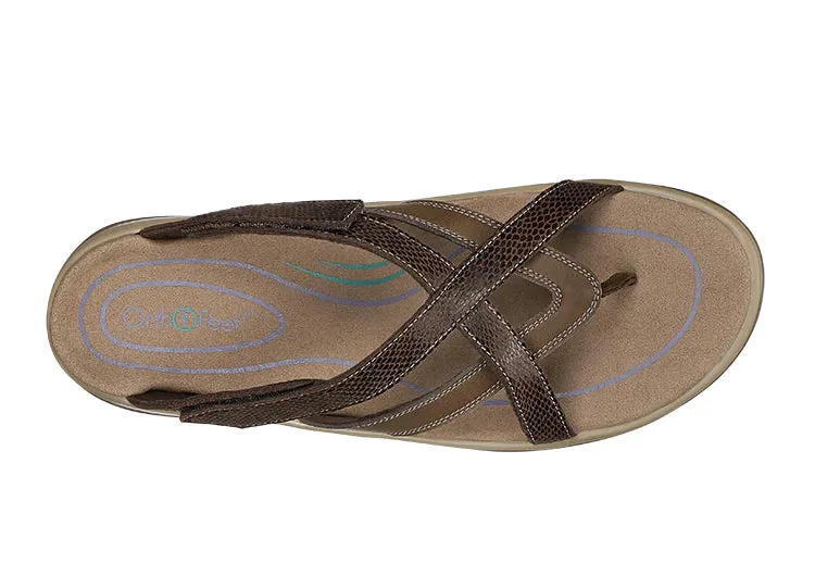 Othrofeet Women - Clio - Brown Cute Slides