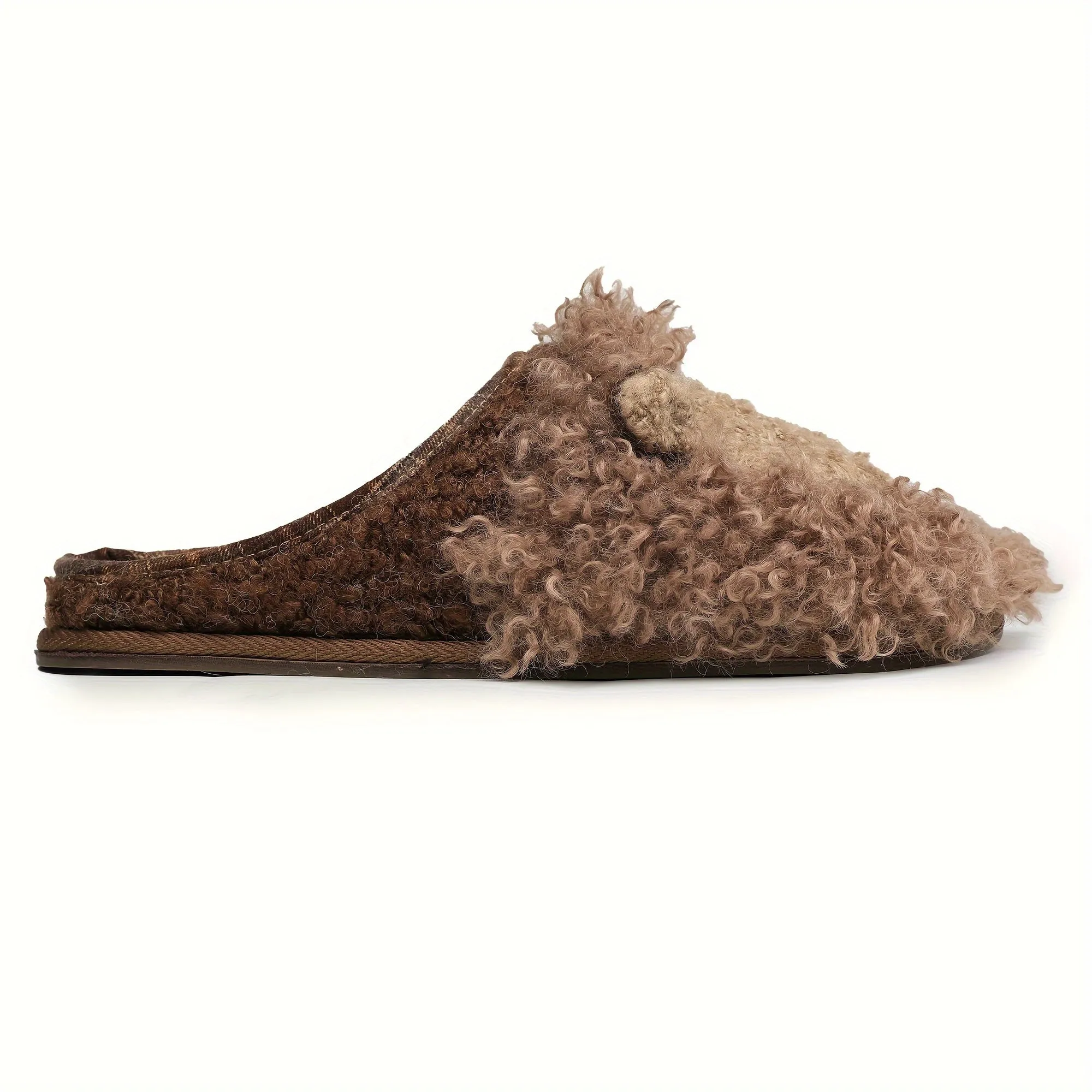 Eagles Slippers House Shoes Men Slippers Slides Memory Foam Plush Cute Cartoon Animal