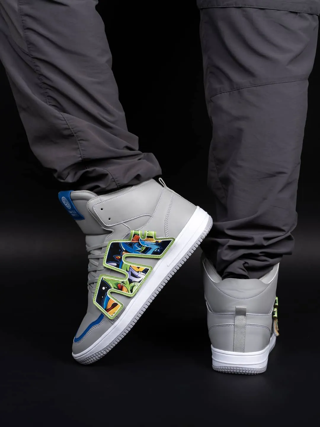 Bacca Bucci High-Top PATCH-PLAY Men's Sneakers Em Sneakers