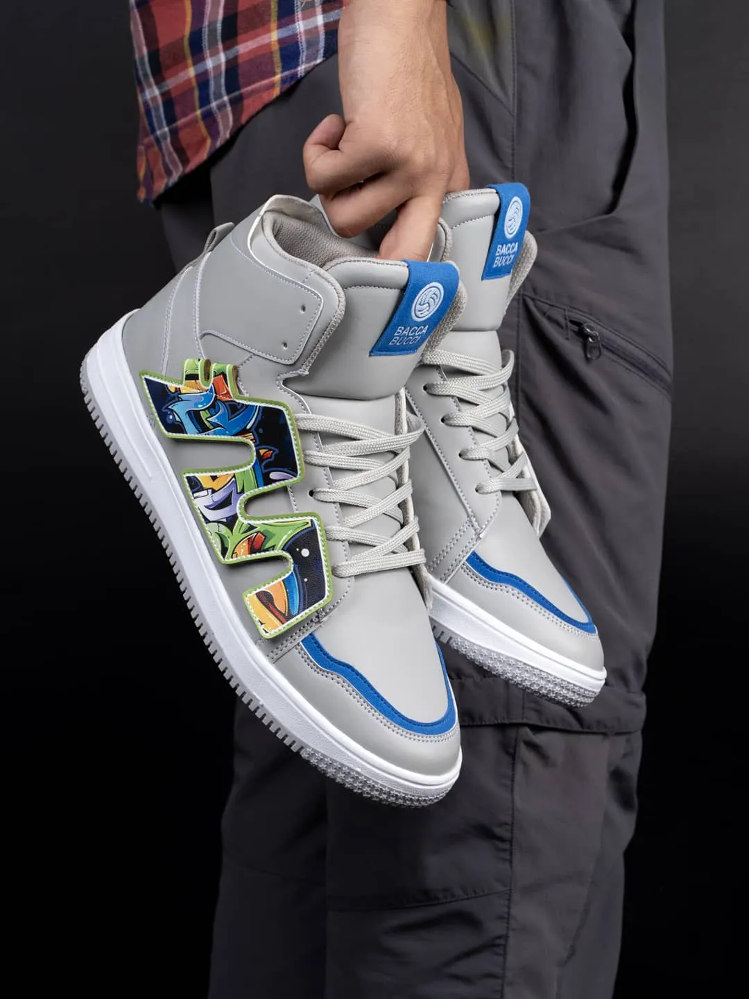 Branded Sneakers Bacca Bucci High-Top PATCH-PLAY Men's Sneakers