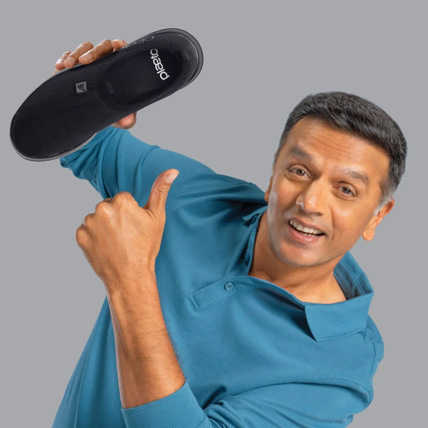 EZPlay Slip Ons for Men - All Black The Row Canal Slip On