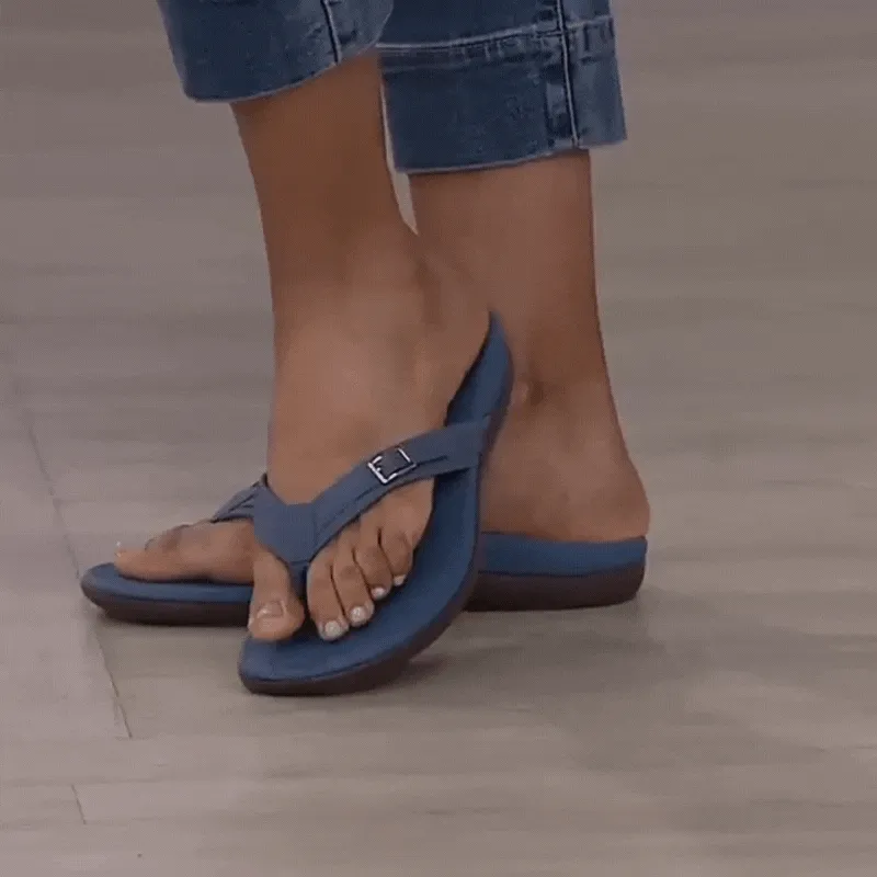 HealthAlign Orthopdische Sommer-Basissandalen Wide Foot Sneakers