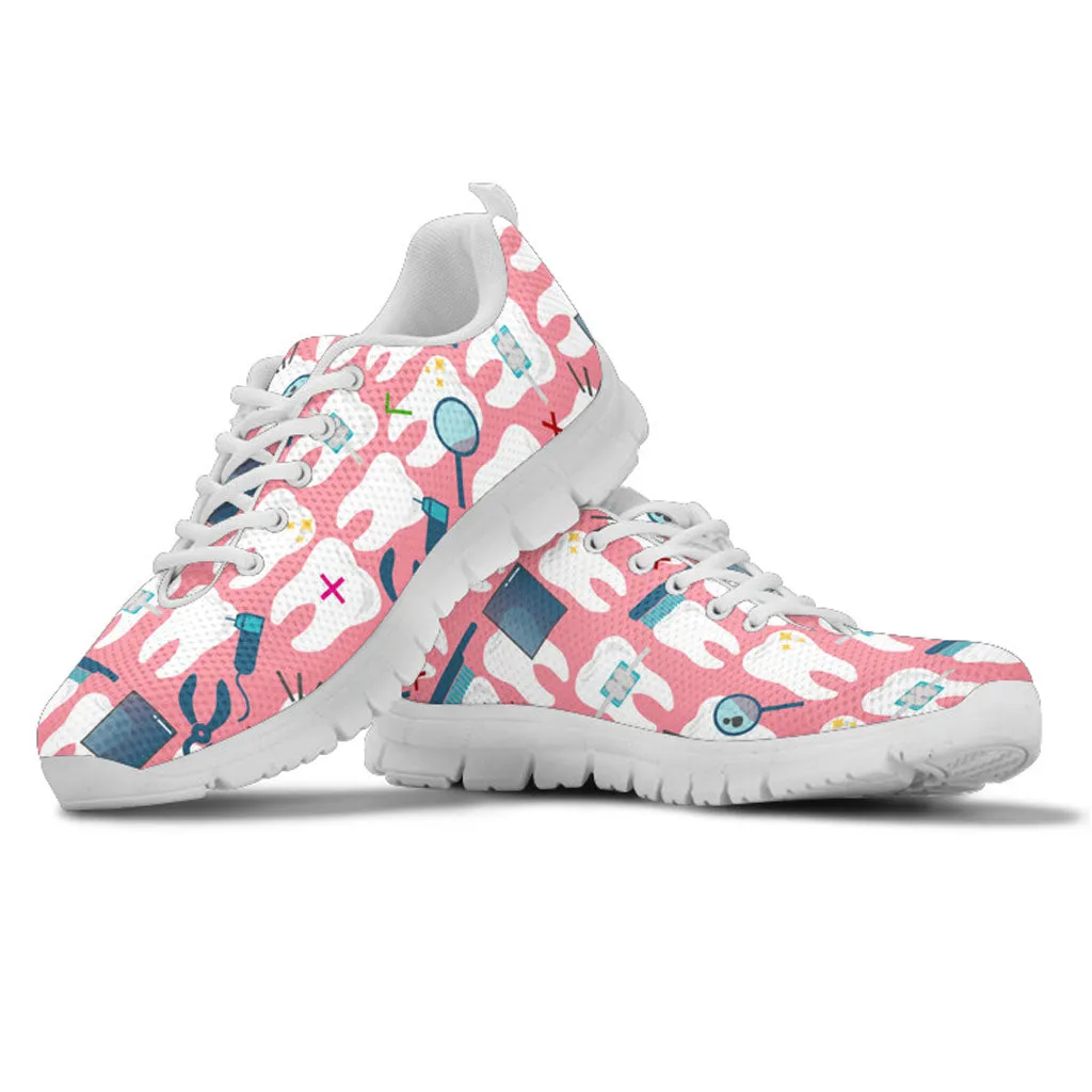 Crossfit Sneakers Healthy Teeth Athletic Women's Sneakers