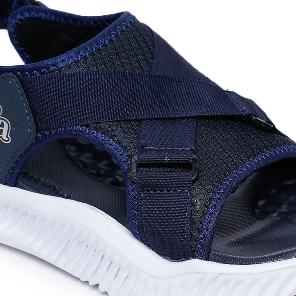 A-HA Casual Blue Sandals For Men STAMINA-6E By Liberty Lemon Slippers