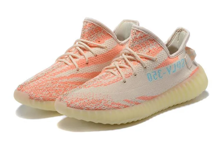 Adidas Adv Shoes Adidas YEEZY BOOST 350 V2 'Semi Frozen Orange' Shoes Men Women Sneaker Sale All Size US 7-11