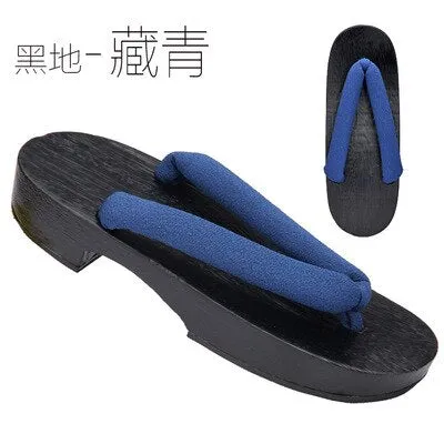Dxl Flip Flops WHOHOLL Women Geta Slippers Kikyo Cos Shoes Indoor Slippers Japanese Wood Clogs Summer Flip Flops For Women Slides