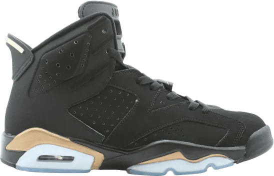 Asics Shoes For Pronated Feet Nike Air Jordan 6 Retro 'DMP' Black Gold Men Shoes Sale Size US 7-13
