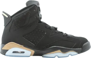 Asics Shoes Soccer Nike Air Jordan 6 Retro 'DMP' Black Gold Men Shoes Sale Size US 7-13