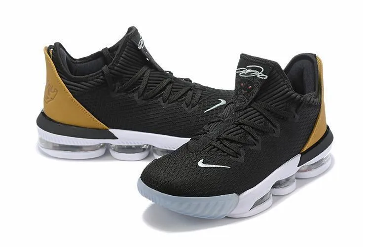 Nike Lebron XVI 16 Low 'Soundtrack' Black Brown Men Shoes !!! CYBER MONDAY SALE !!! Asics Shoes Foot Locker