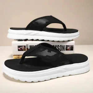 Slide Flip Flop High Quality Outdoor Men Flip Flops Sandals Beach Slippers Design Mens Non-slip Comfortable Indoor Slippers Men Casual Shoes