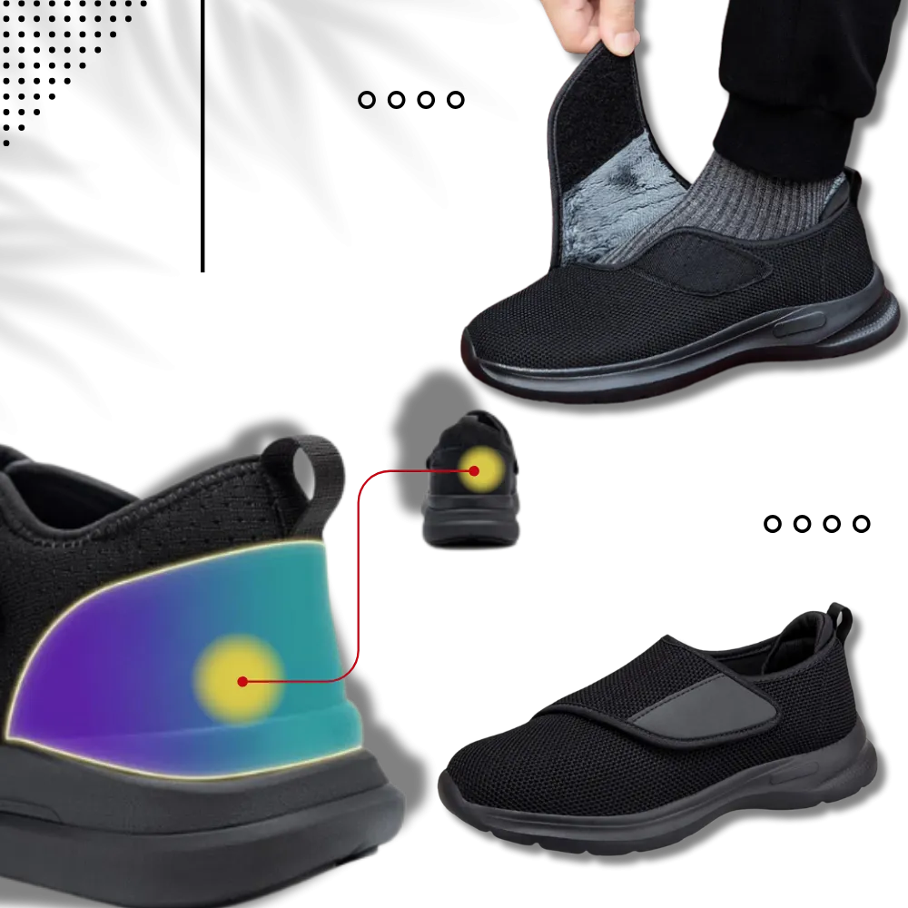 Ruby Slippers Real Quick Heel Relief Diabetic Shoes