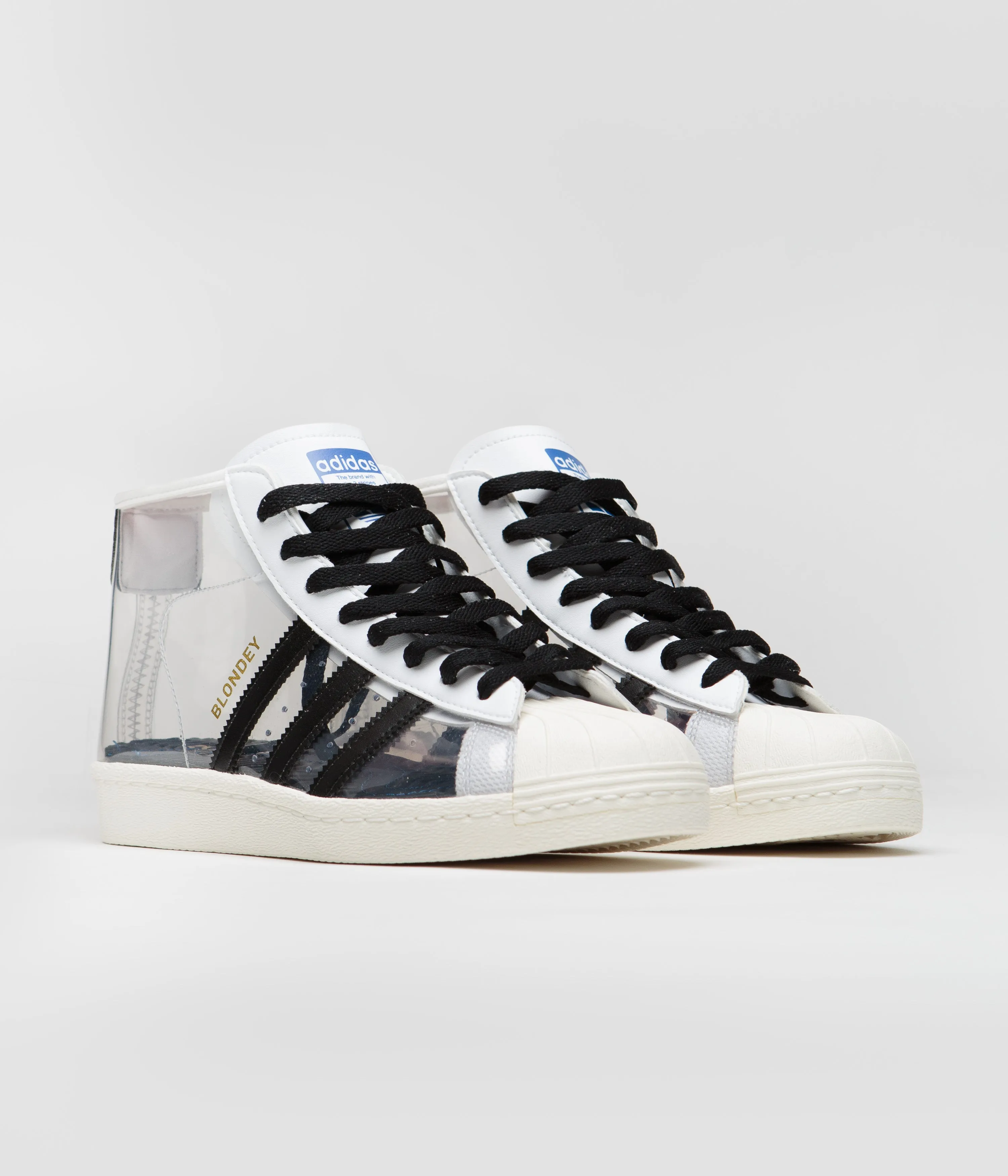 Adidas x Blondey Pro Model Shoes - FTWR White / Core Black / Off White Adidas Sl72 Shoes