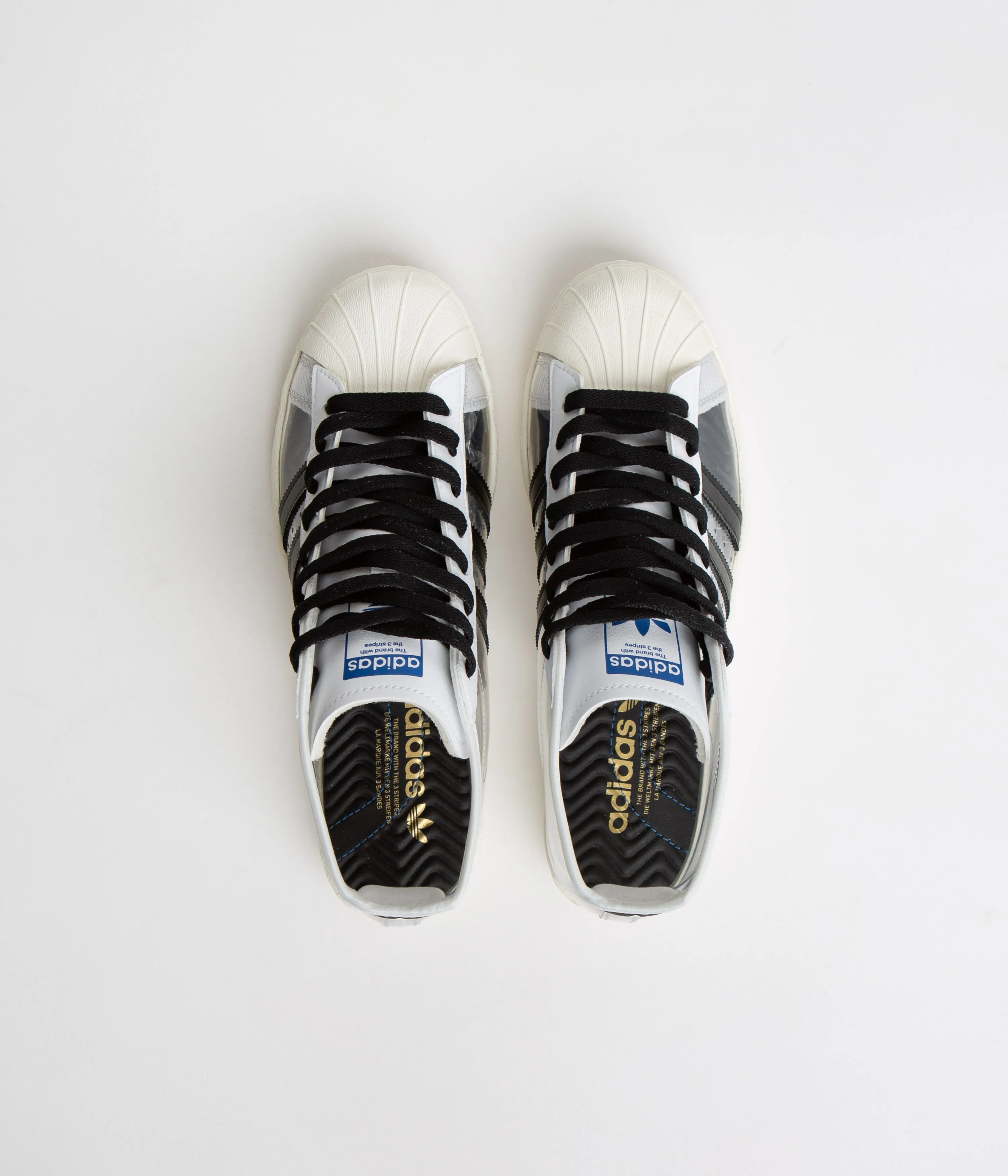 Adidas x Blondey Pro Model Shoes - FTWR White / Core Black / Off White High End Adidas Shoes