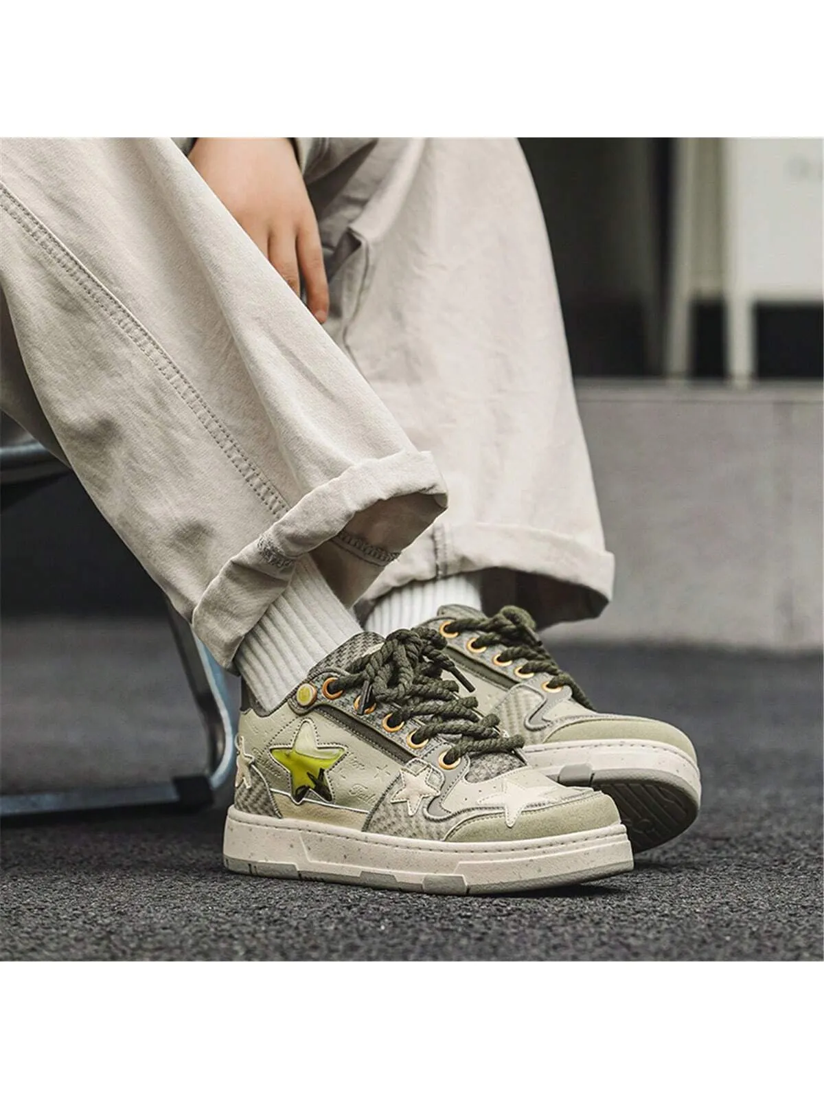 Go Swag Star Shoes Glitter Sneakers Gucci