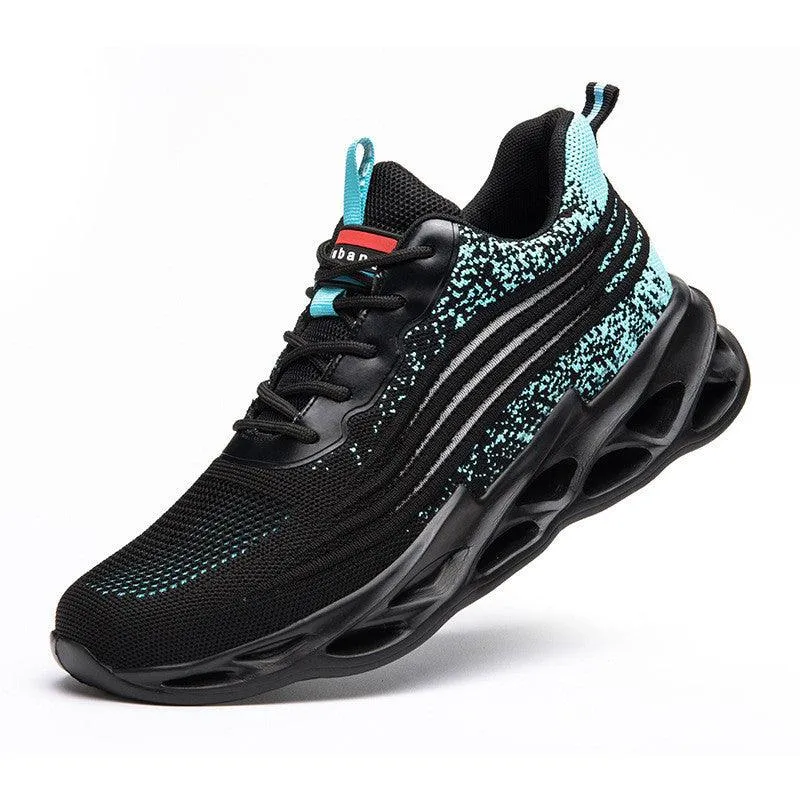 Men Work Safety Shoes Anti-Puncture Working Sneakers Best Steel Shank Work Boots