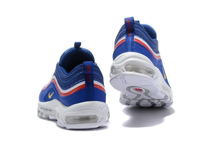 Nike Air Max 97 Blue White Italia Shoes Sale Men Size US 7, 8, 8.5, 9, 10, 11 Asics Omniflex Attack Wrestling Shoes