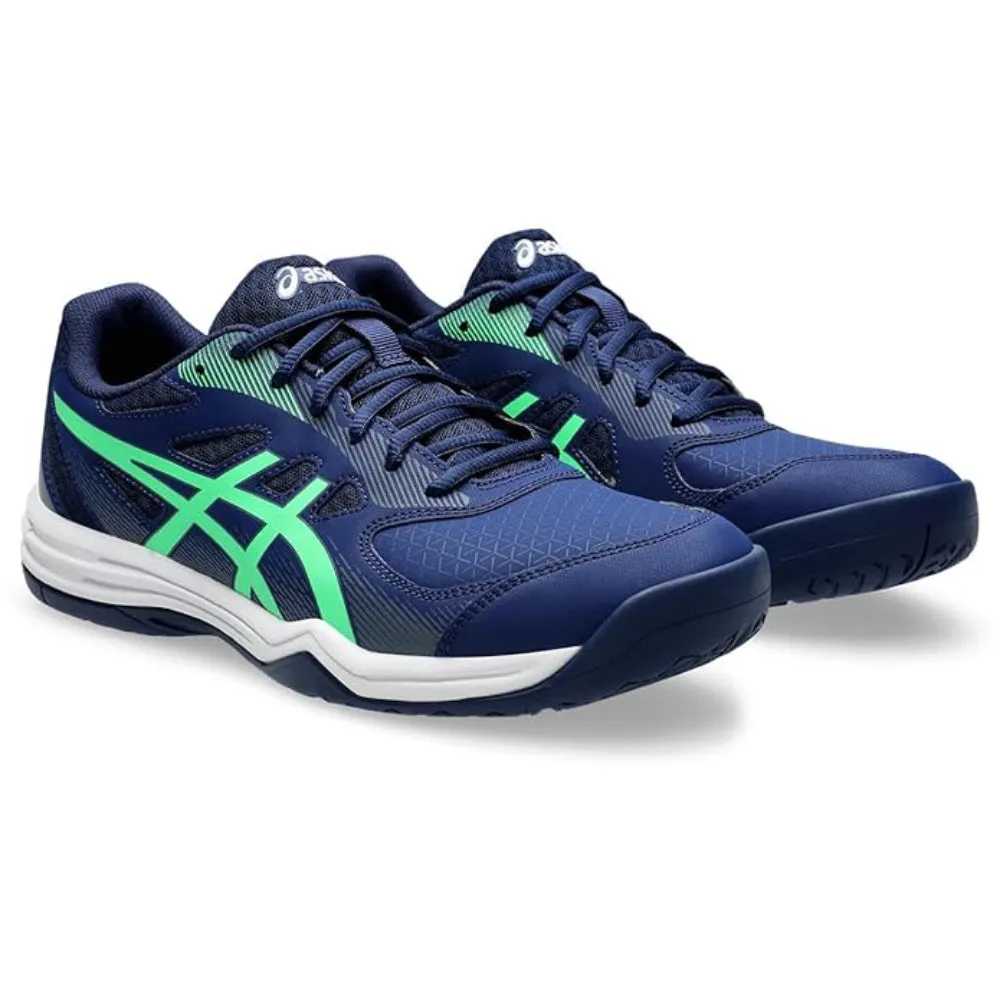 Asics Super Shoe 2025 ASICS Men's Court Slide 3 Tennis Shoe (Blue Expanse New Leaf)