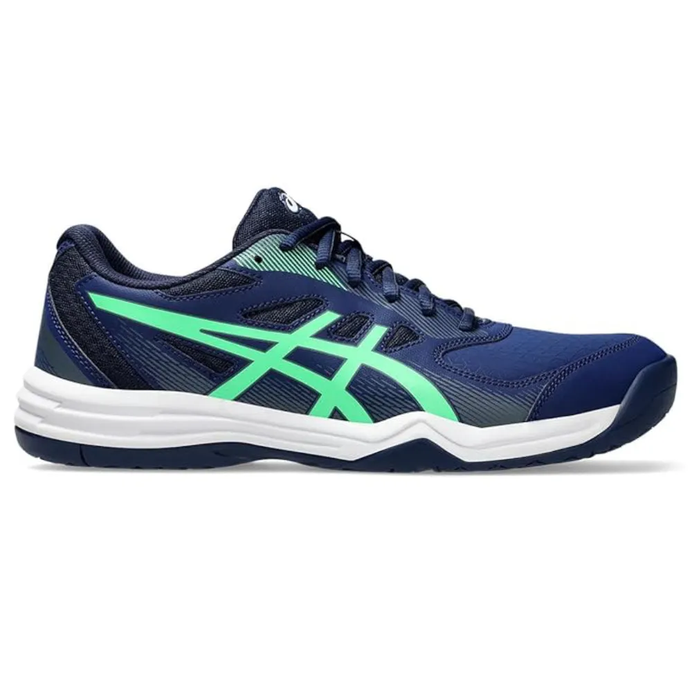 Asic Running Shoes Canada ASICS Men's Court Slide 3 Tennis Shoe (Blue Expanse New Leaf)