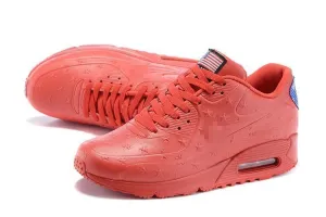 Brands Like Asics Nike Air Max 90 'Independence Day Red' Shoes Sneaker Sale Men Size US 7-11