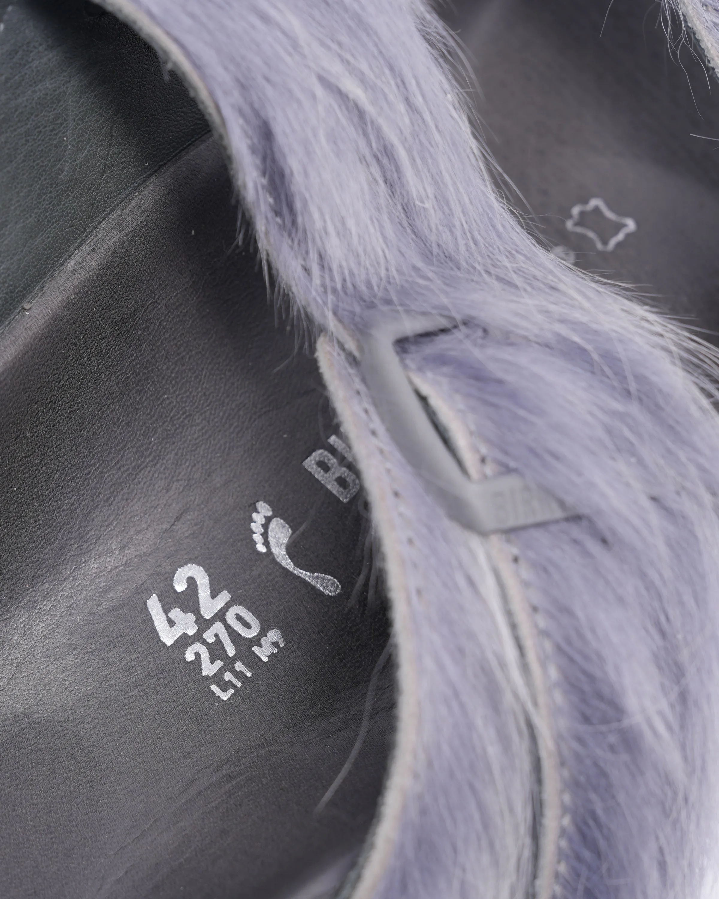 At Maurices Birkenstock Fur and Leather Arizona Sandal