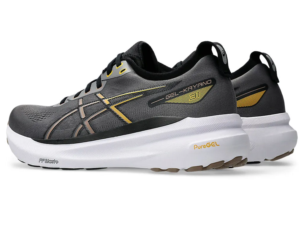 Asics Gel Dedicate 5 Tennis Shoe Asics Men's GEL-KAYANO 31 Wide (2E) Running Shoes in Carbon/Taupe Grey