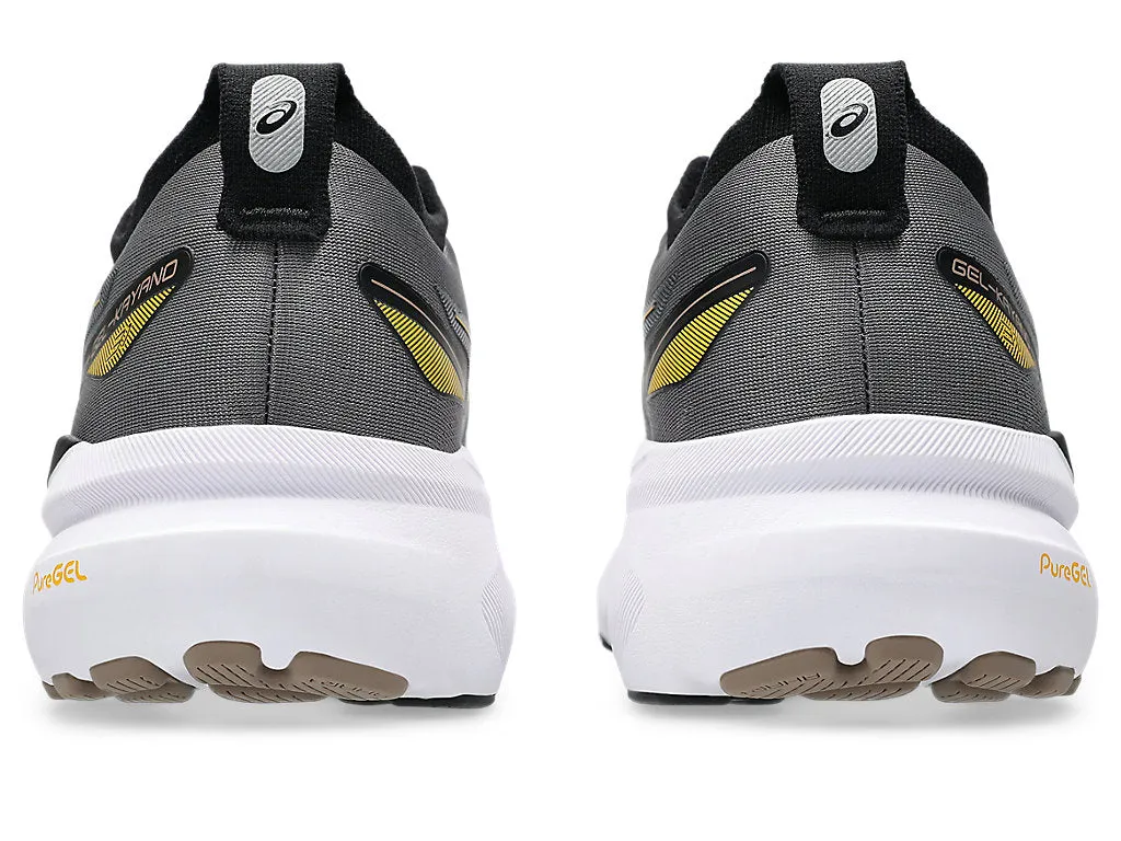 Asics Gel Flux Running Shoe Asics Men's GEL-KAYANO 31 Wide (2E) Running Shoes in Carbon/Taupe Grey