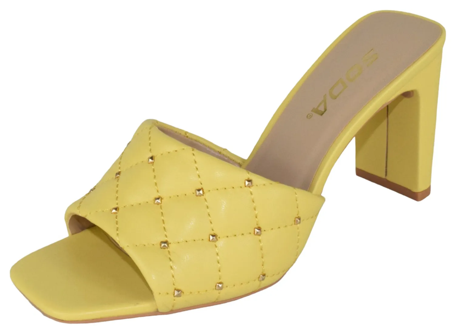 JELLO-S Yellow Soda Alohas Perry Fisherman Sandals