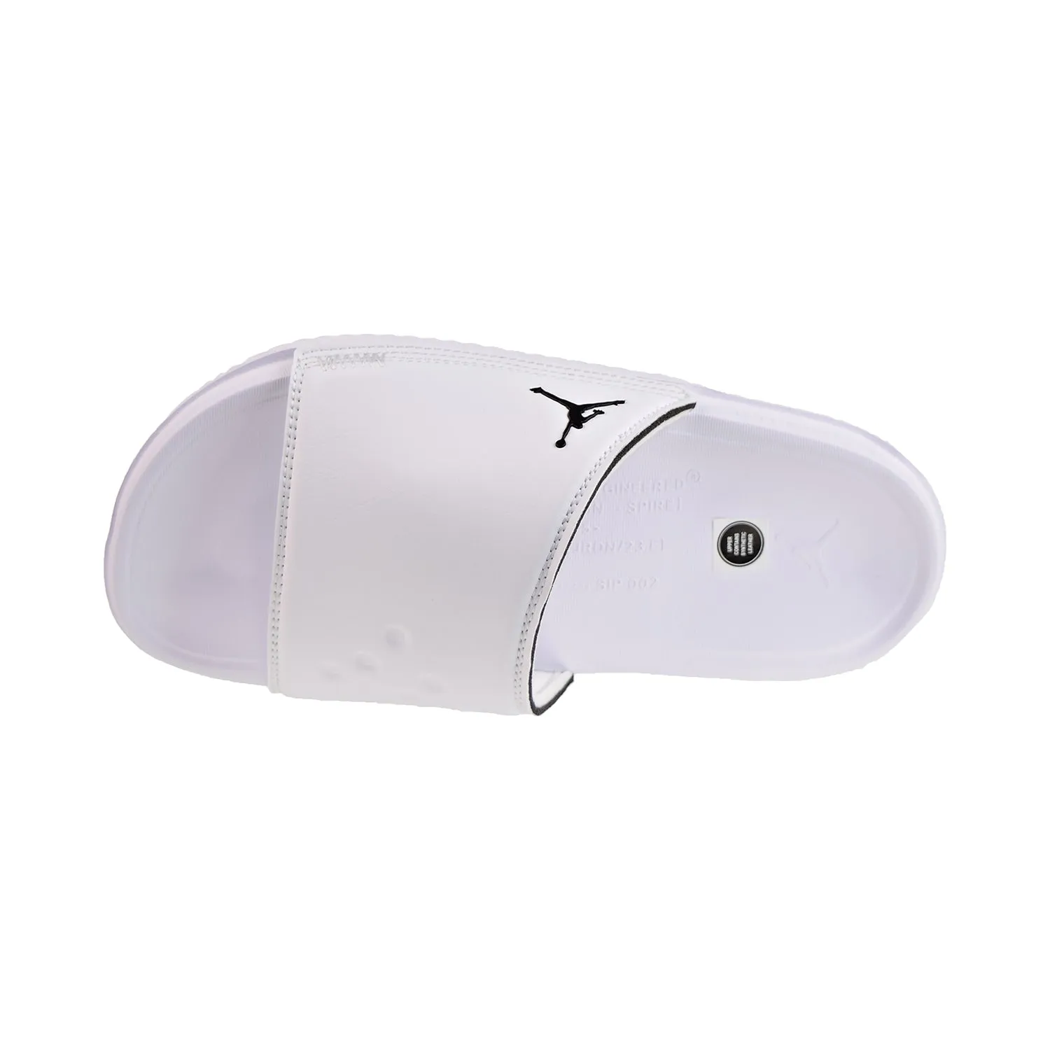 Jordan Play Men's Slides White-Black-Photon Dust Jenni Kayne Slides