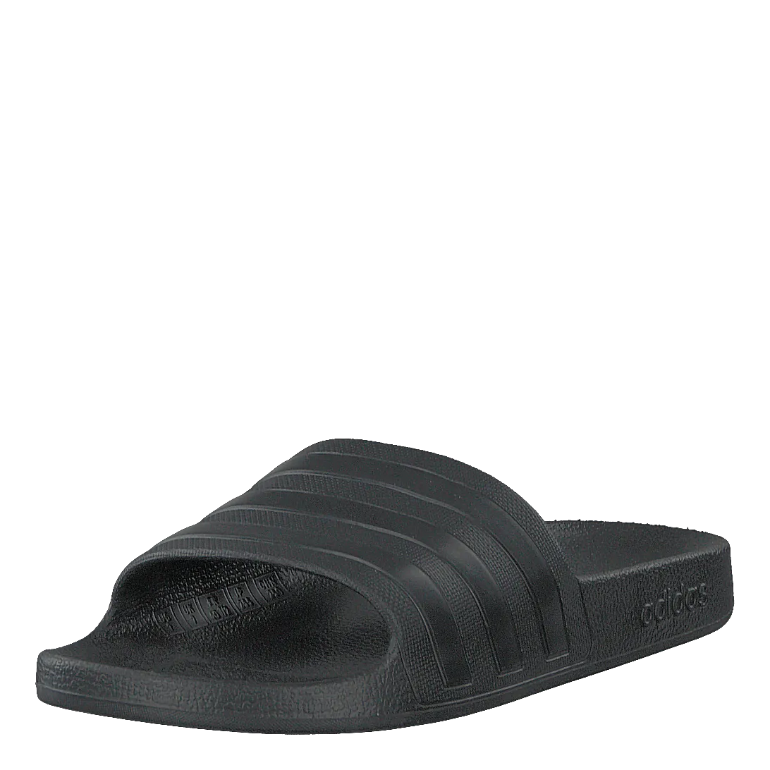 Adilette Aqua Slides Core Black / Core Black / Core Black Flip Flops At Home