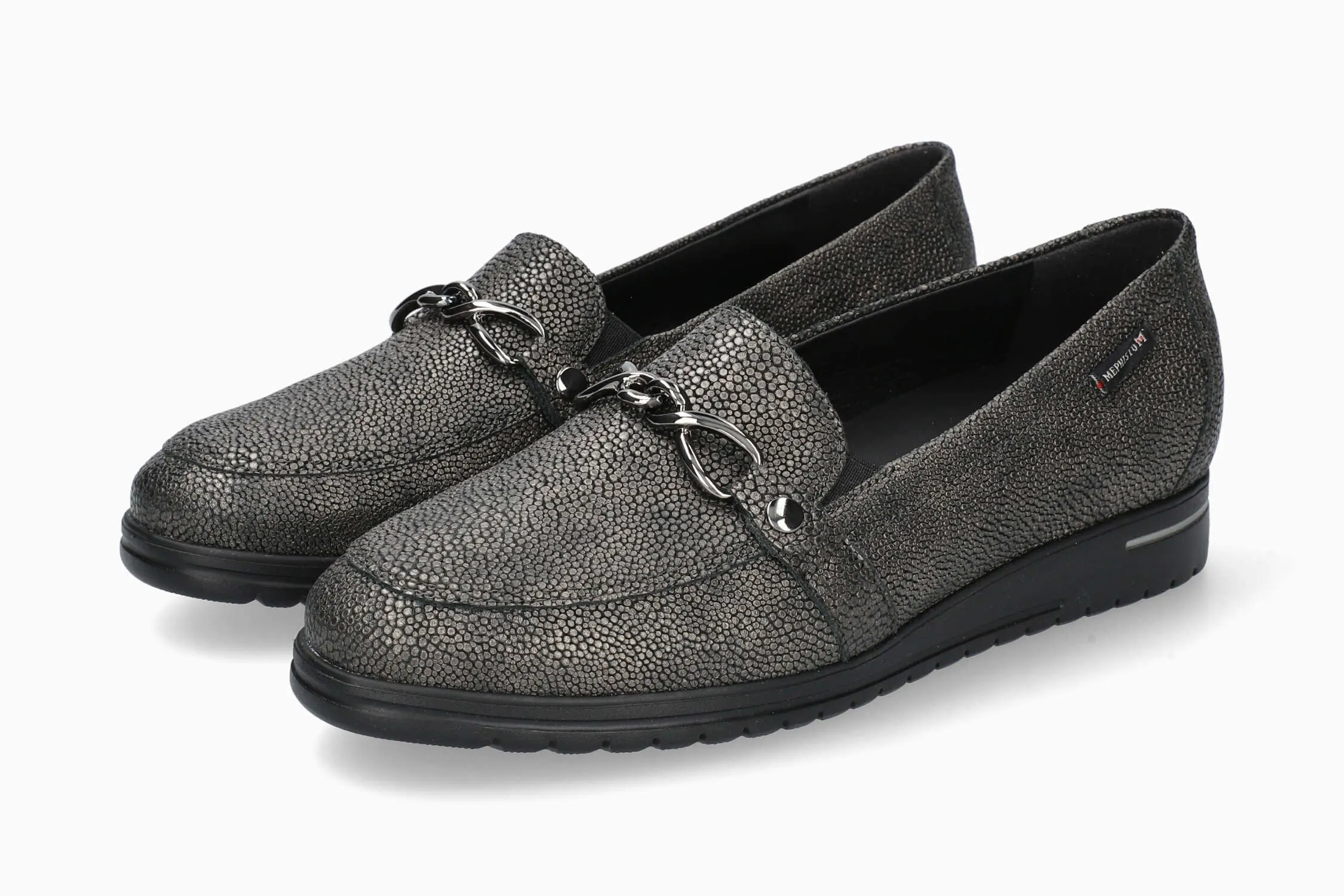 Slip On Moccasin Shoes Juliana - Grey