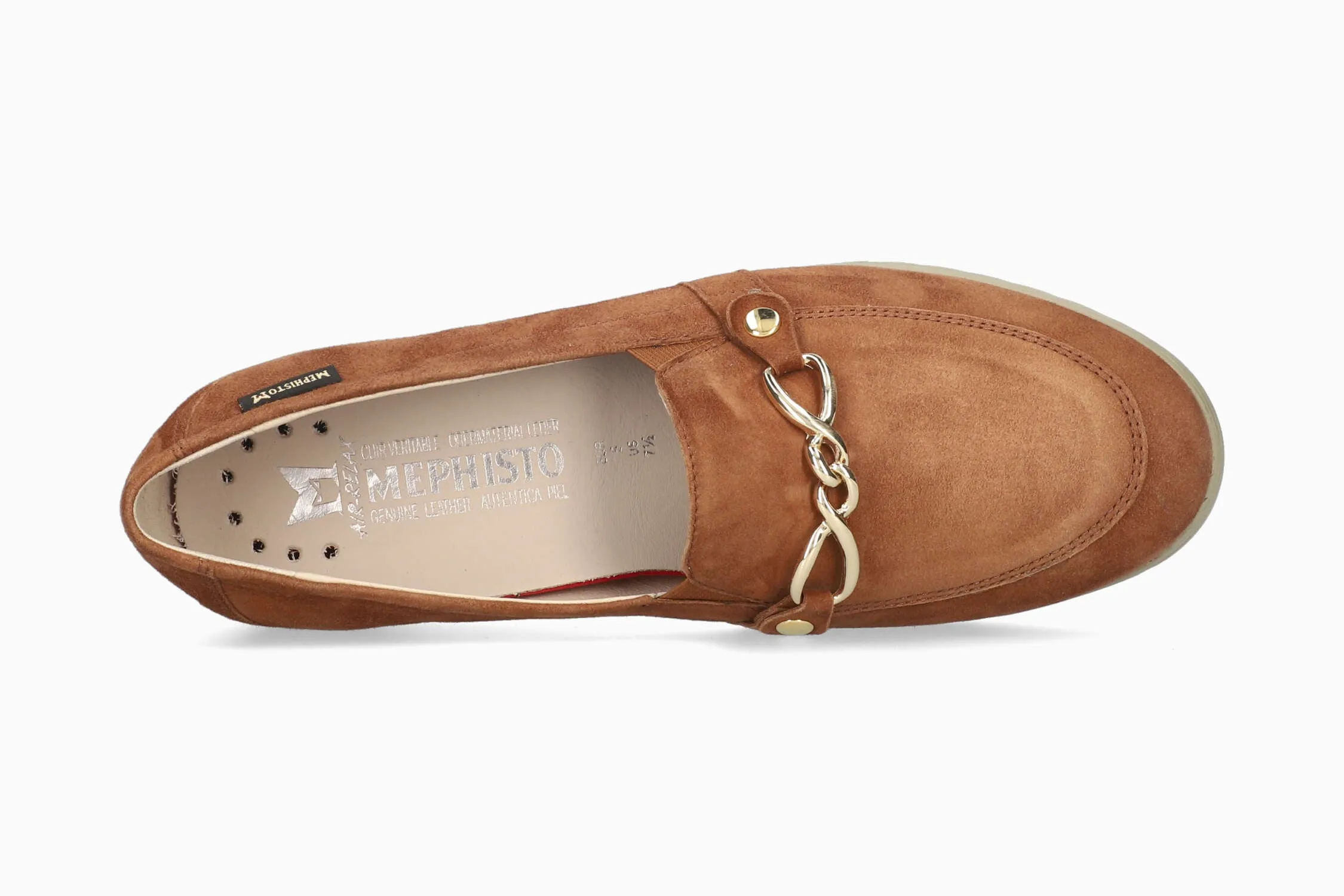 Velvet Slip Ons Juliana - Hazelnut