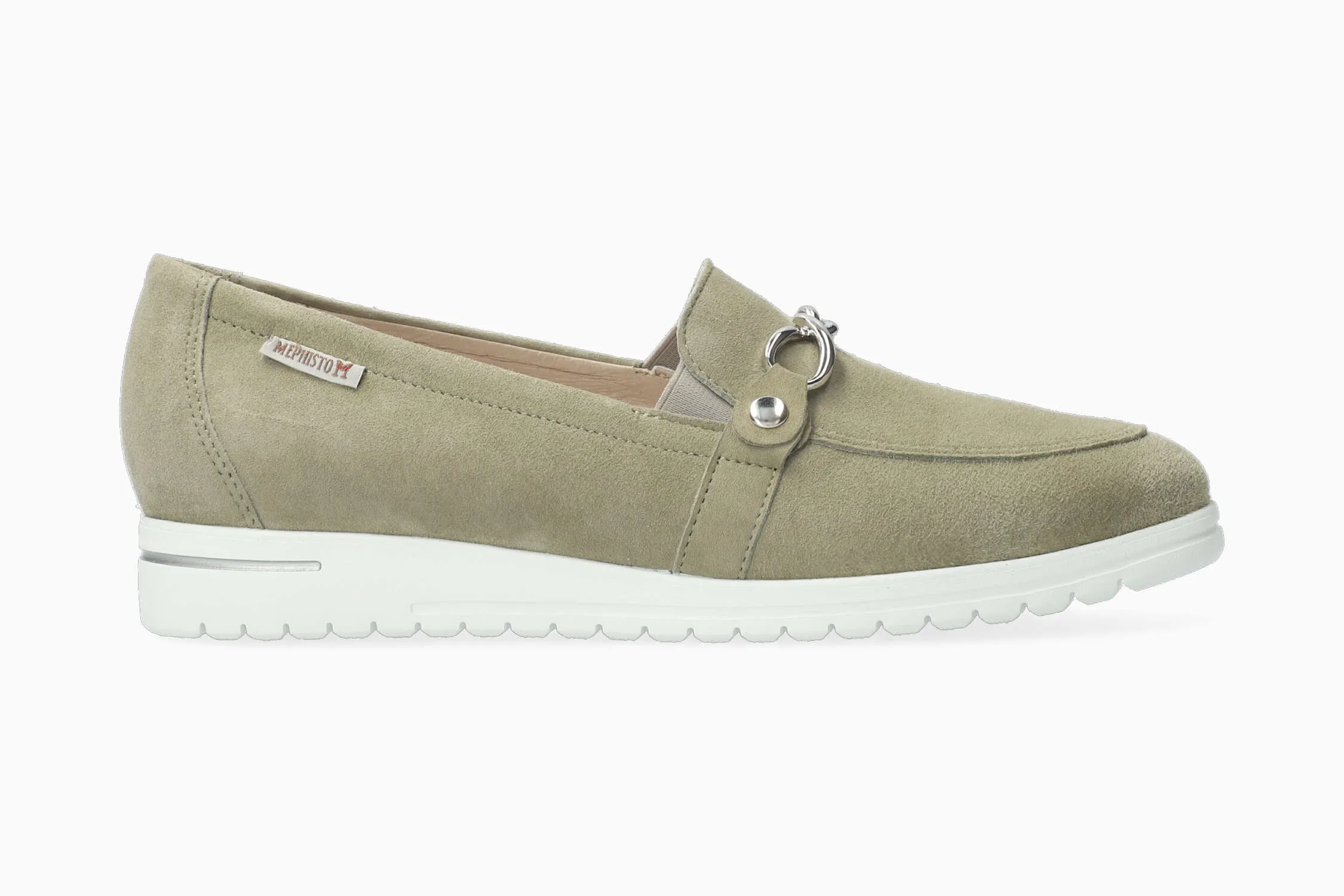 Juliana - Light Kaki Slip-on Shoes Casual