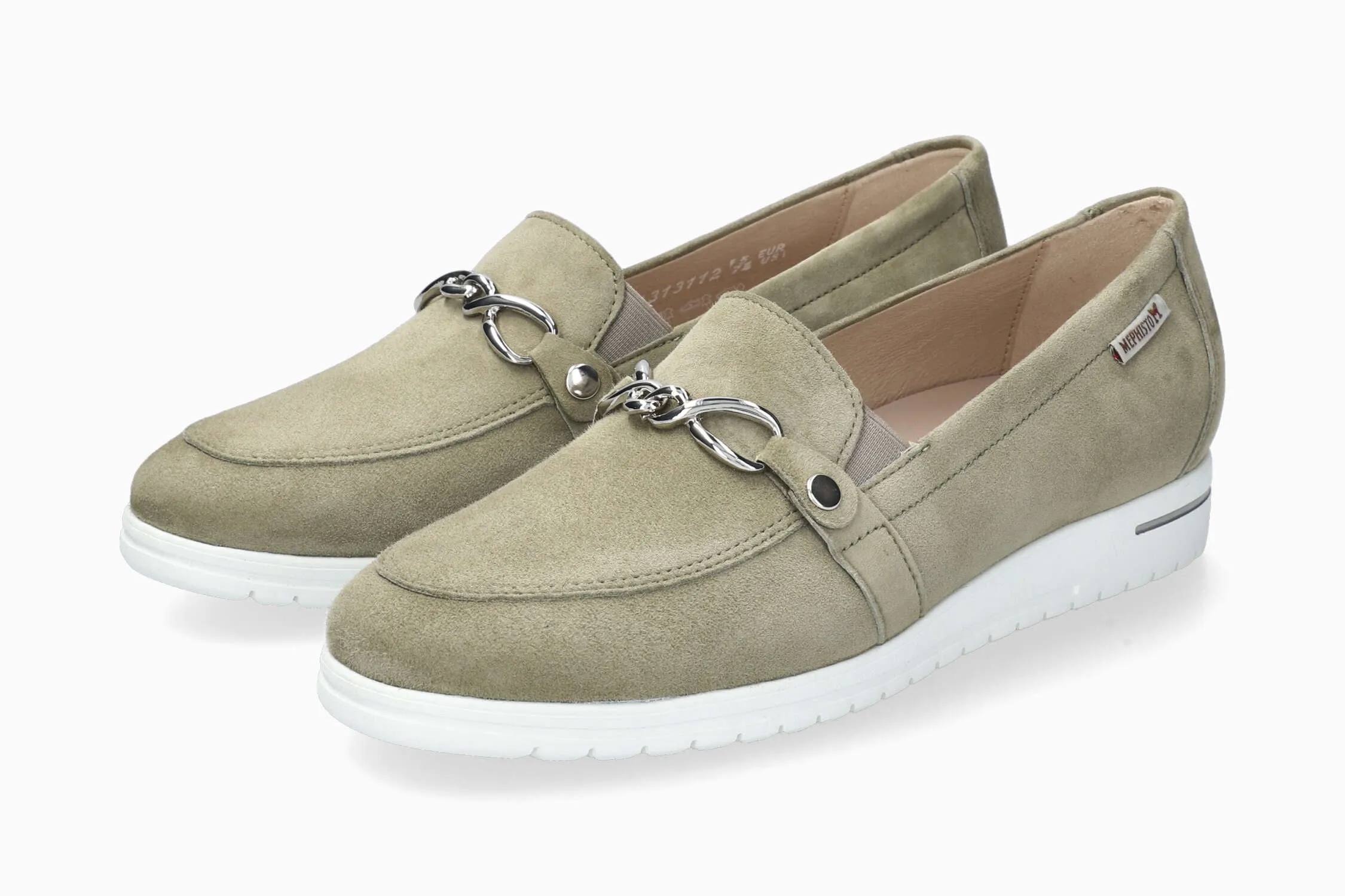 Juliana - Light Kaki Slip On Orthopedic Shoes