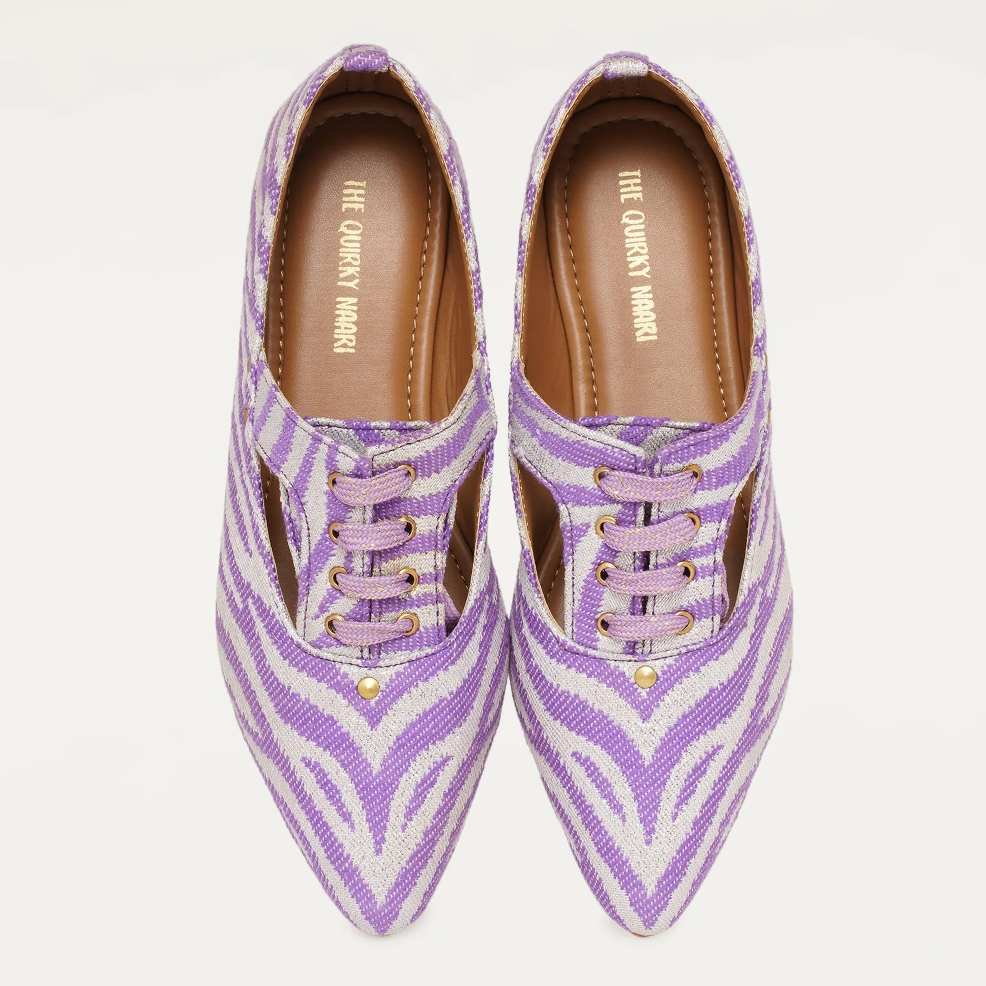Viv Classic Oxfords Juliet Oxfords in Purple