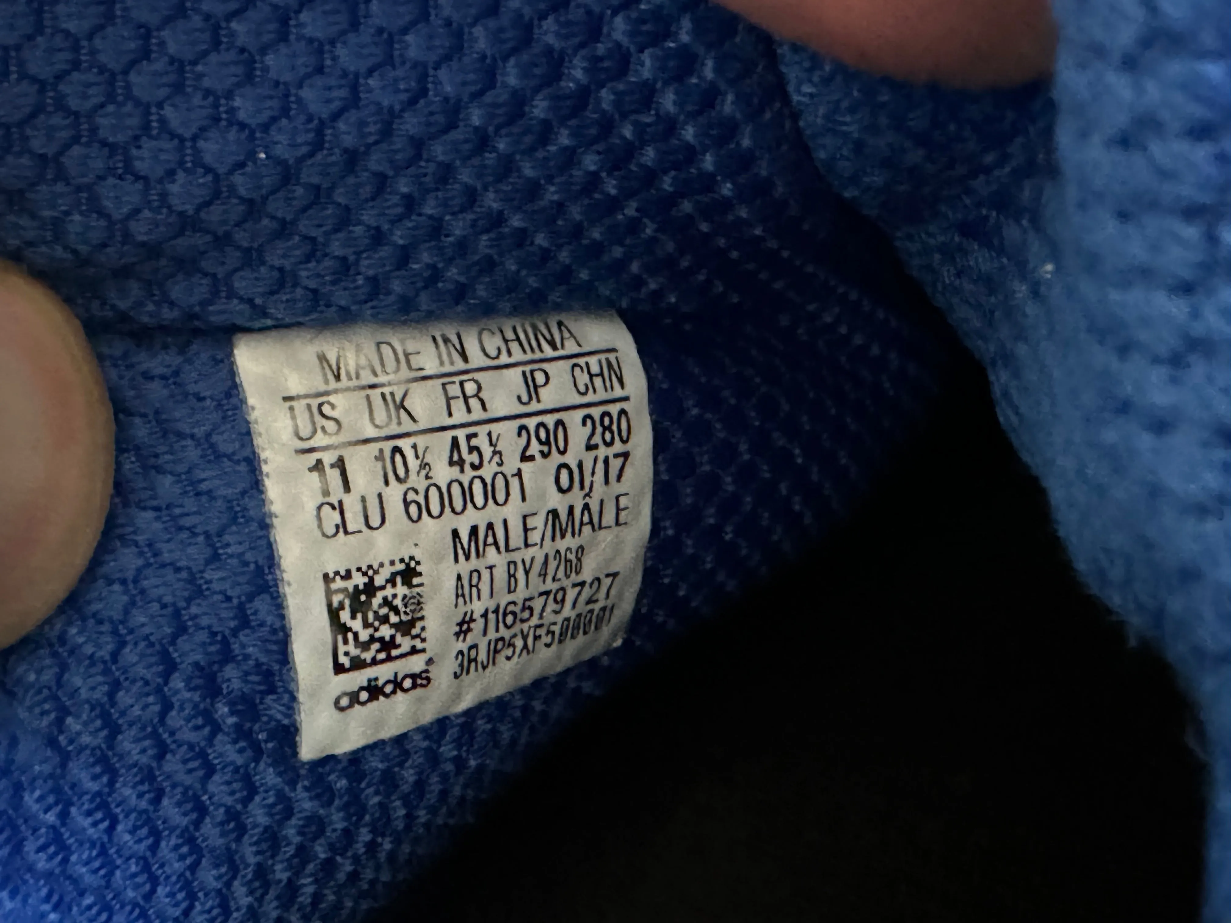 Kansas Jayhawks Frank Mason III Adidas Game Worn Basketball Shoes, Size 11 Adidas Kaptir 3.0 Shoe