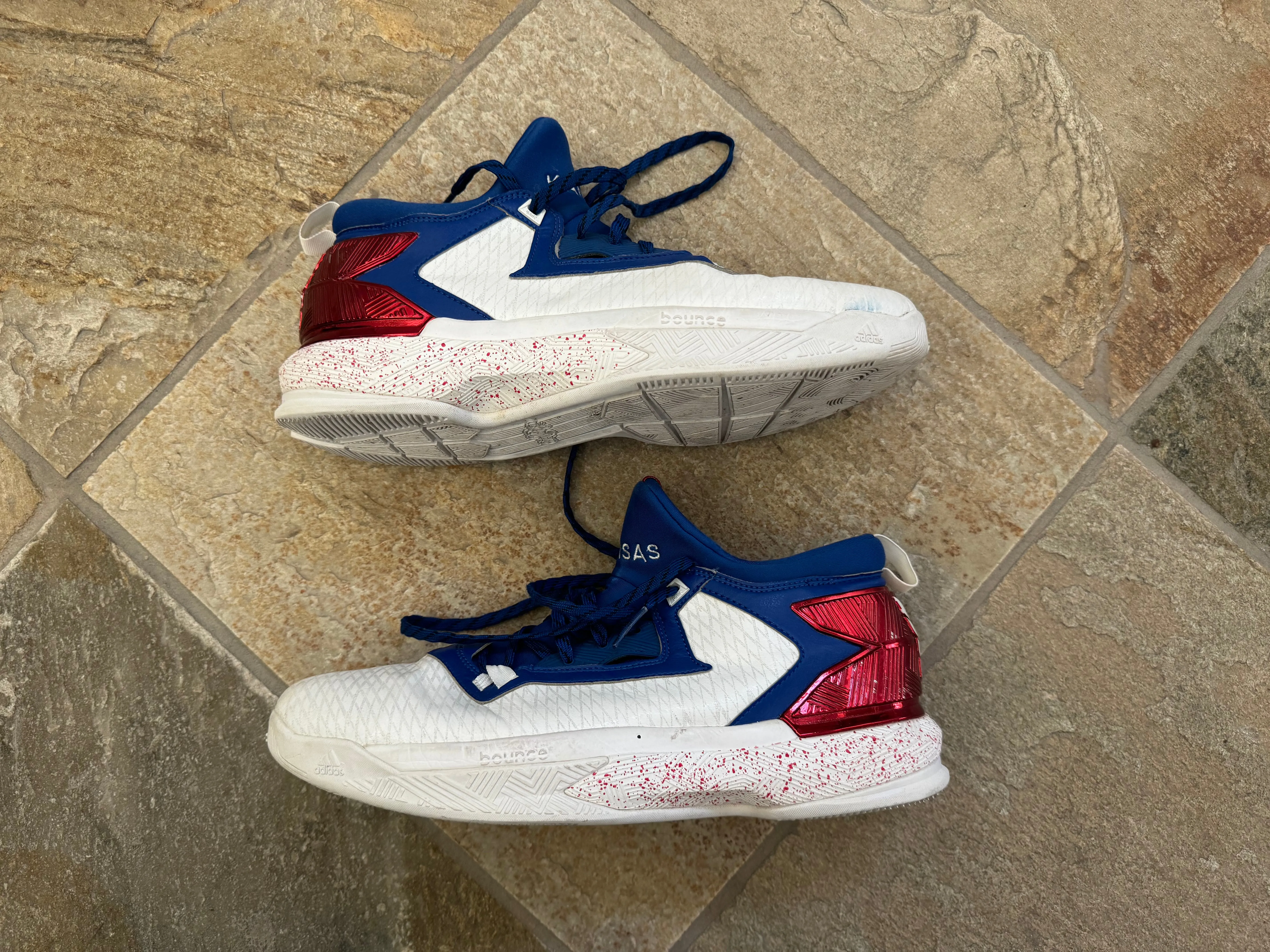 Kansas Jayhawks Frank Mason III Game Worn Adidas College Basketball Shoes ### Adidas X Disney Shoes