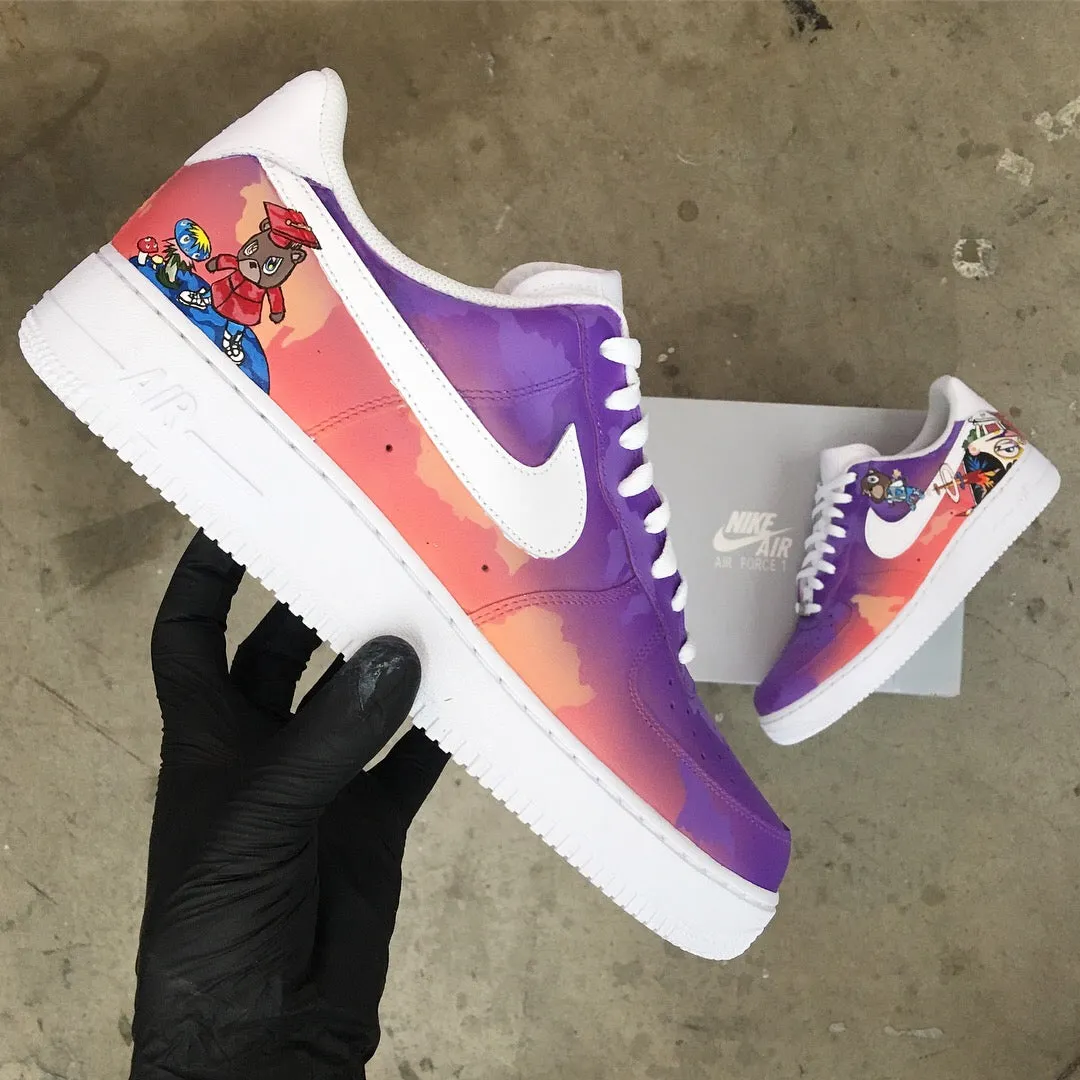 Olympic Asics Shoes Kanye West's 'Graduation' Album Cover Nike Air Force 1s