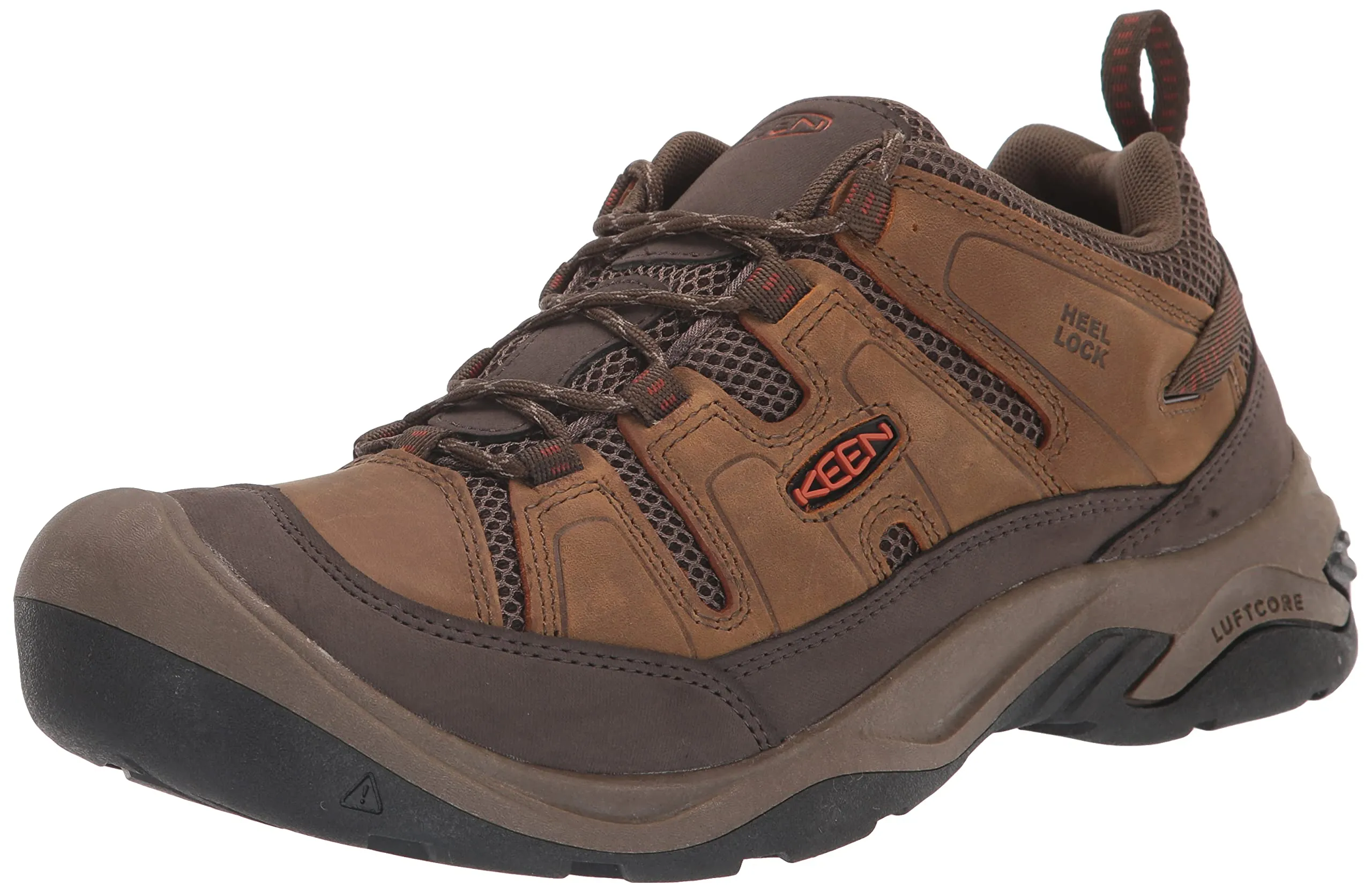 Best Work Boots For Electrician KEEN Men's-Circadia Vent Low Height Breathable Hiking Shoes