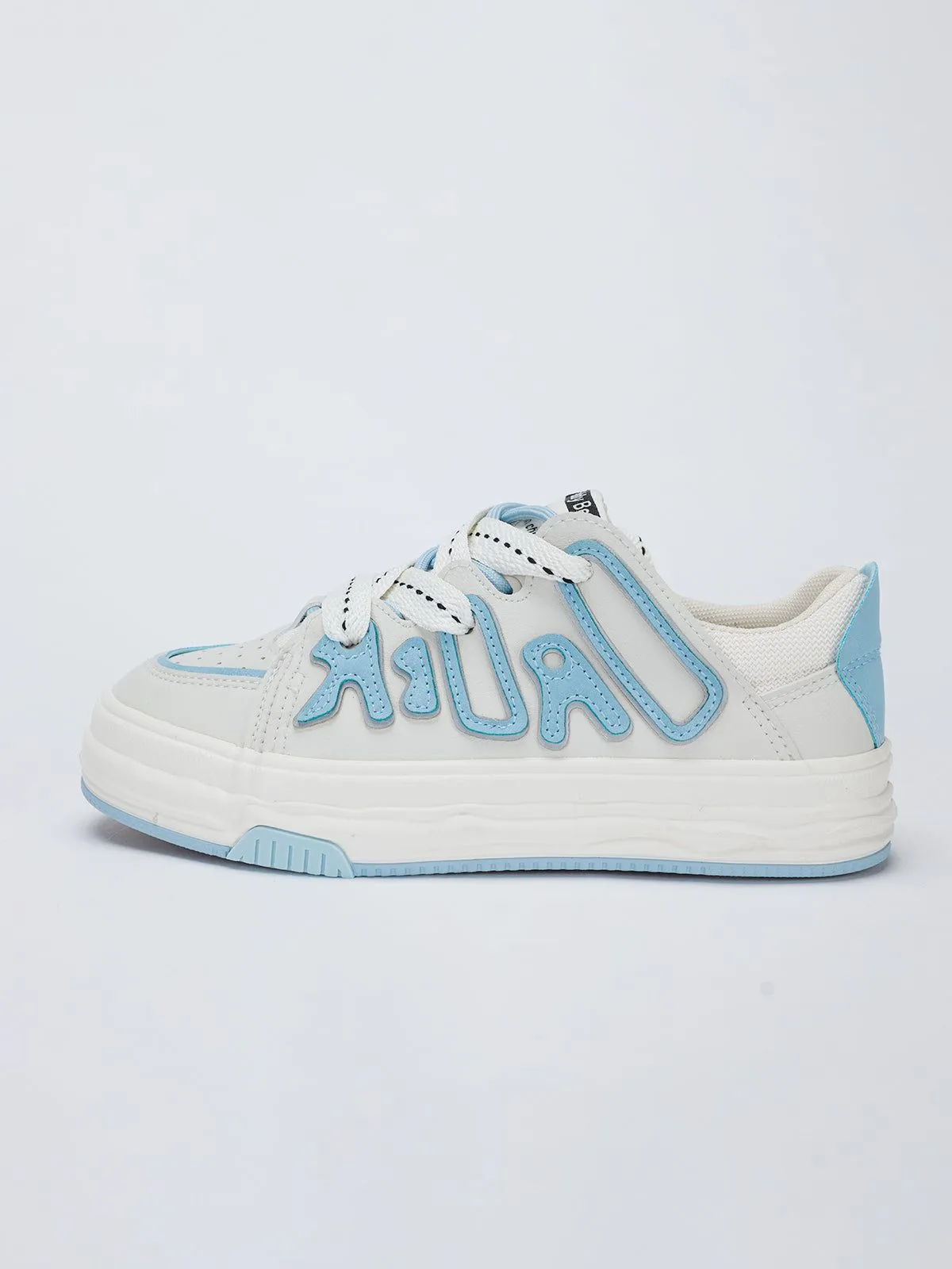 Special Edition Sneakers Kicksteria - Letter Patchwork Women Shoes