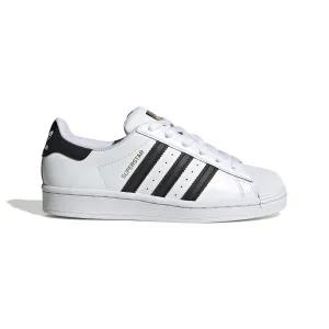 KIDS ADIDAS SUPERSTAR J (WHITE/BLACK) Bottom Of Adidas Shoes