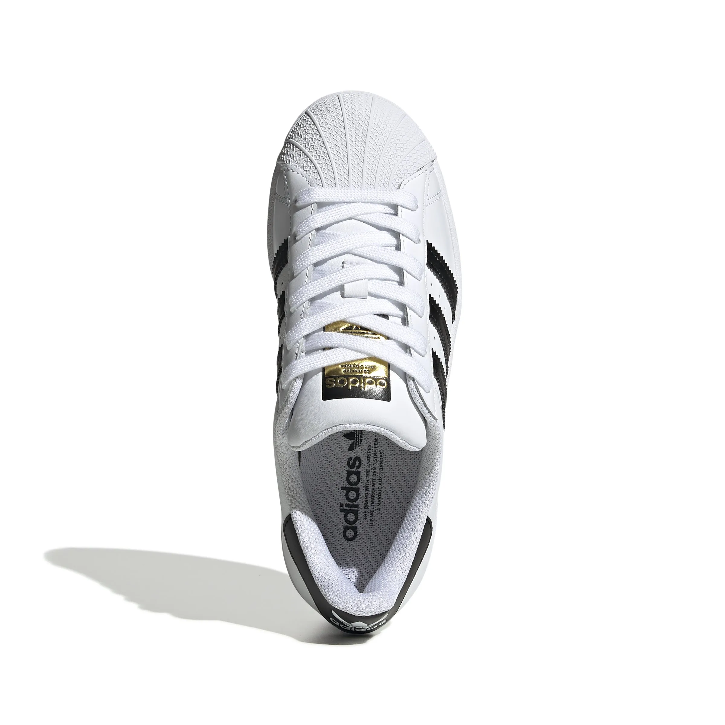 Unique Adidas Shoes KIDS ADIDAS SUPERSTAR J (WHITE/BLACK)