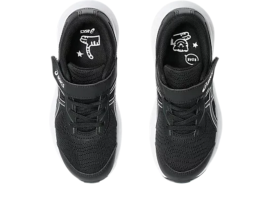 Kids' Contend 9 PS Asics Running Shoes Black
