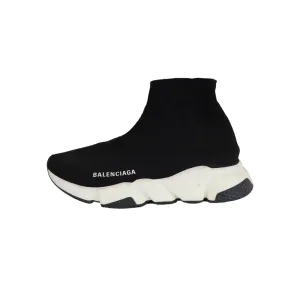 Dress With Sneakers Knit Women Speed Sneakers 37 Black White