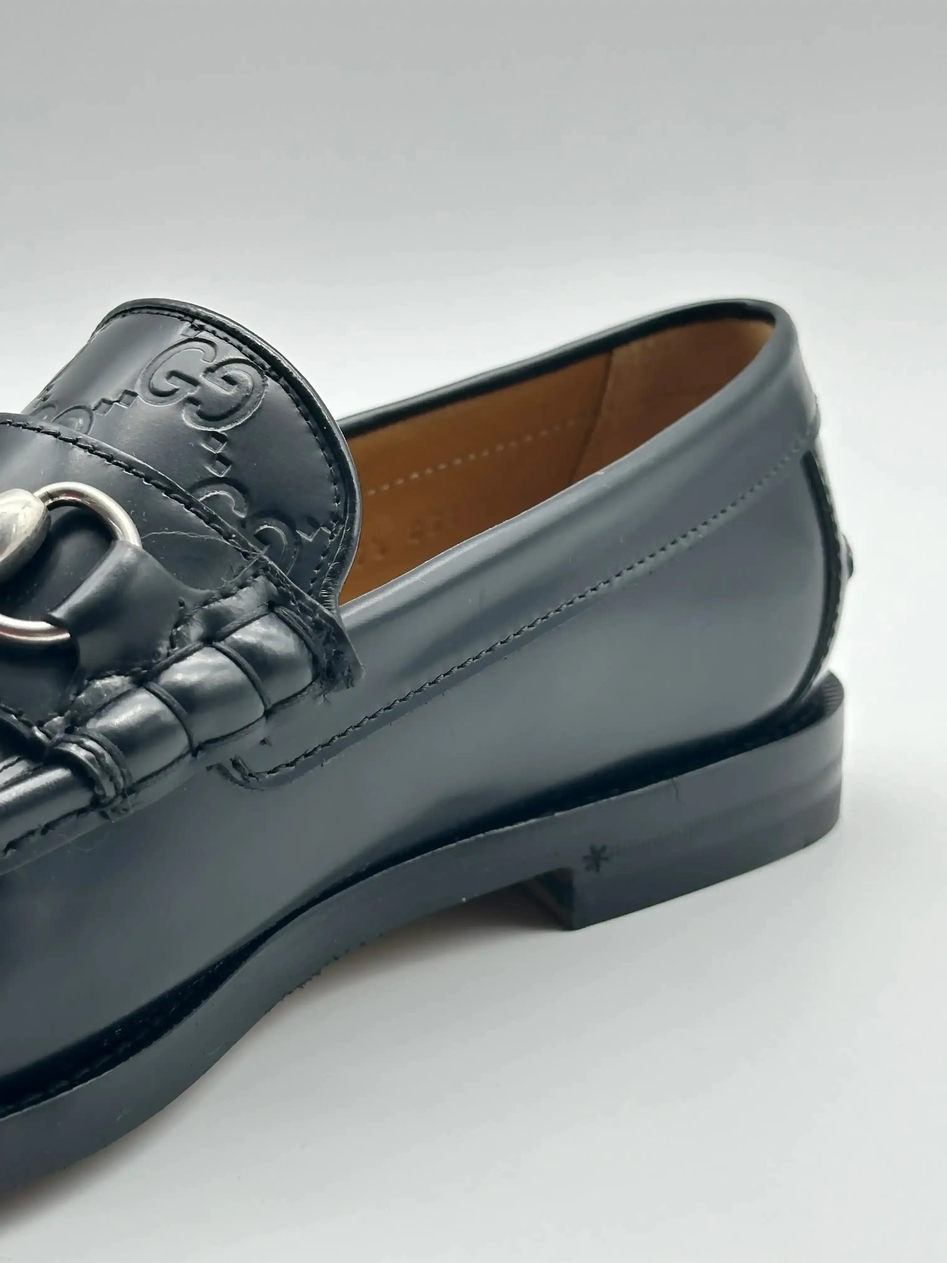 Leather Moccasin Loafers Heeled